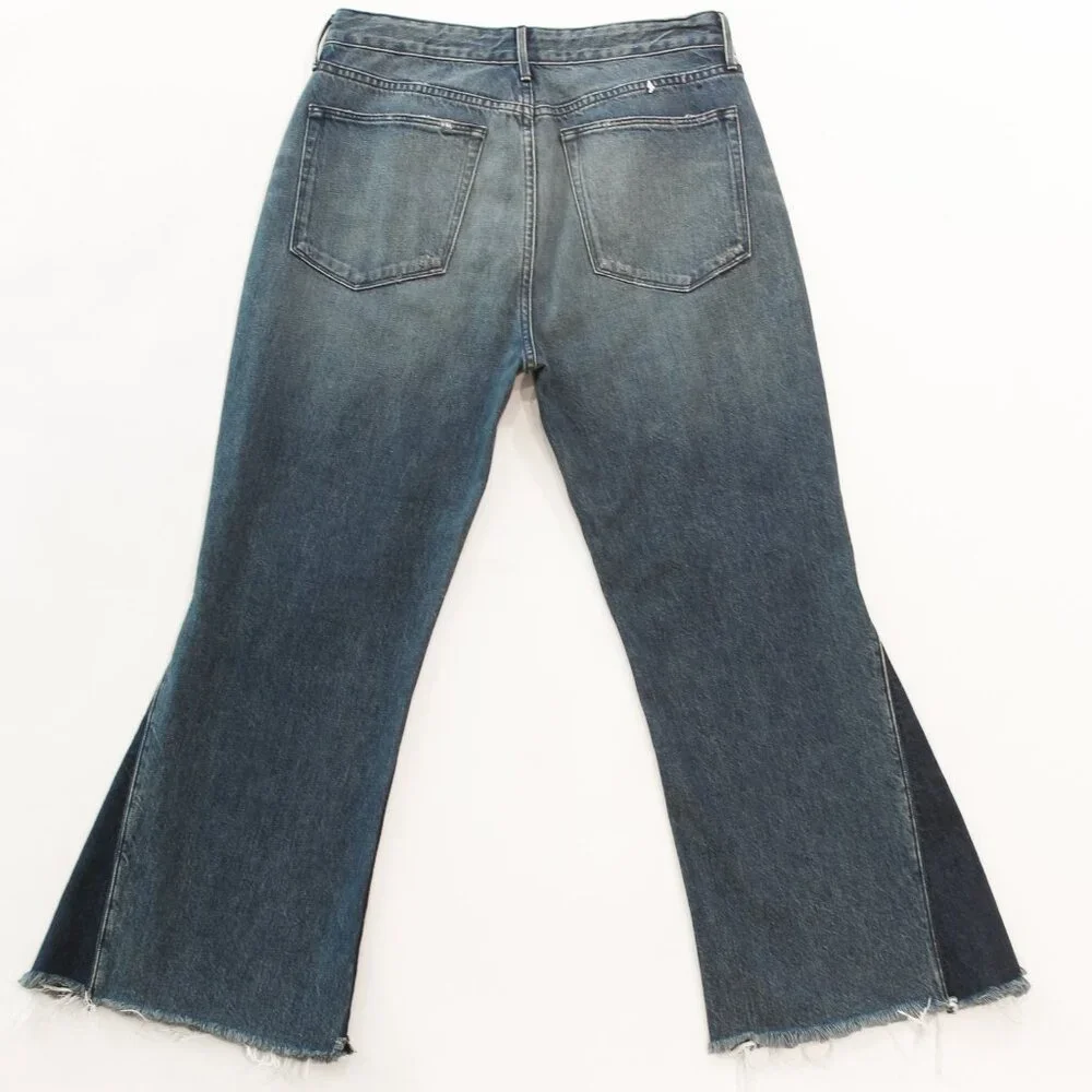 Jeans | 3x1 NYC for Free People Cropped Bootcut Gusset Patchwork 25